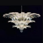 D0087 Dutti LED Crystal Flower Modern Chandelier for dining room, Ballroom, Jewelry Store, Lobby